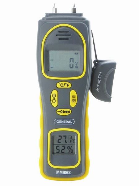 custom general tools mmh800 4-in-one pin pad rh moisture meter|mmh800 manual pdf.